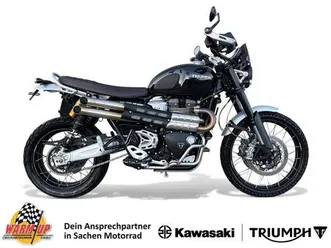 triumph scrambler 1200 xc wenig km | viel zubehör