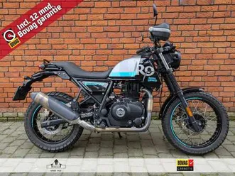 royal enfield scram 411 grijs