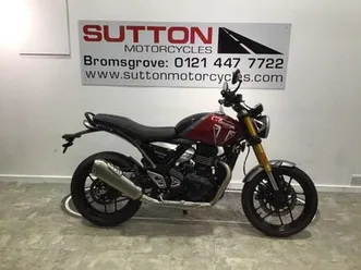 triumph speed 400 low miles.