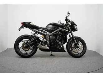 triumph street triple rs abs zwart