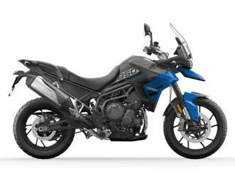 2023 triumph tiger 850 sport graphite caspian blue sport