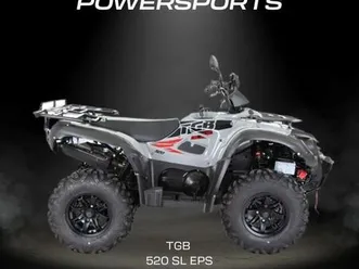 tgb blade 520 sl eps road legal quad - tgb dealer - 5 years warranty! 500 off!