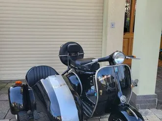 vespa vbb 150 t2 mit beiwagen / gespann