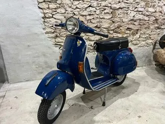 vespa px 150 blau bj 81 mit 125 ccm zulassung deutsche papiere