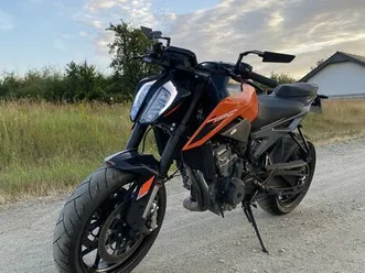 ktm duke 790 a2, 35kw, jak nowy 4tys km, zarejestowany w polsce zduny