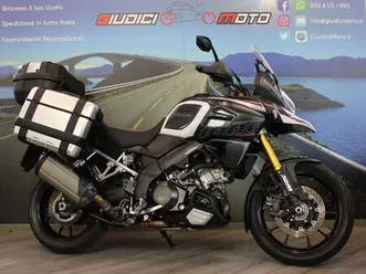 suzuki v-strom 1000 abs tcs - 2014 - km 35338 bianco