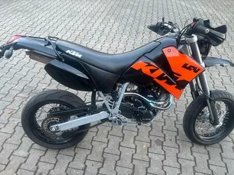ktm 640 lc4 supermoto bj 2002, 14.500km, tüv bis 06/26