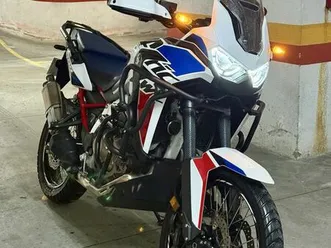 honda africa twin 1100 algés, linda-a-velha e cruz quebrada-dafundo