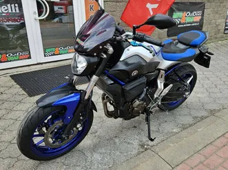 yamaha mt-07, krásný stav, servisní historie, po evidenční k