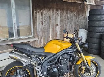 triumph speed triple 1050, gelb, top zustand, erst 39'000 km
