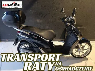 skuter piaggio liberty 125. abs, kask gratis transport, raty na kat b gryfice