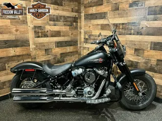 2020 harley-davidson® softail slim® black denim flsl