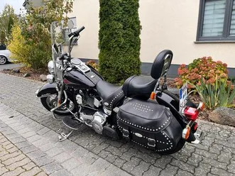 harley davidson heritage softail flstc - klassiker
