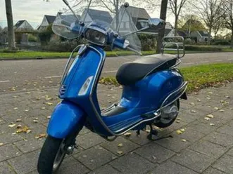 vespra sprint blauw 2015, 11158 km — scooters | vespa — marktplaats