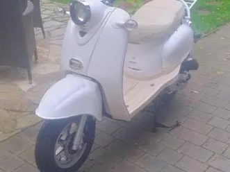 mofa nova motors retro star 25 km diamond white