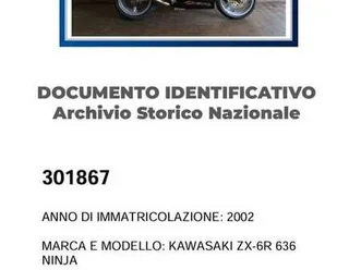kawasaki ninja zx-6r 636 argento