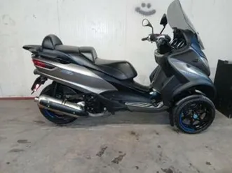 mooie piaggio mp3 500ie 2018 mat antraciet grijs. — scooters | piaggio — marktplaats