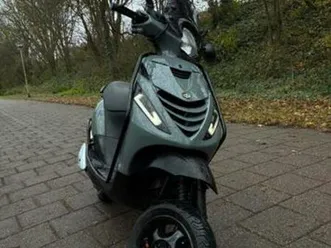 ruilen : piaggio zip 70cc 2t 2018 brom - nardo grijs — scooters | piaggio — marktplaats
