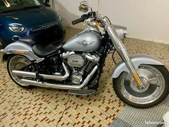 moto harley davidson fat boy