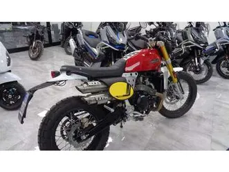 fantic caballero 500 scrambler 500 rosso