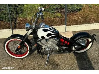 yamaha xvs 650 dragstar bobber + sissy bar démontable