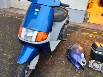 piaggio sfera 50 ccm roller blau - klassiker
