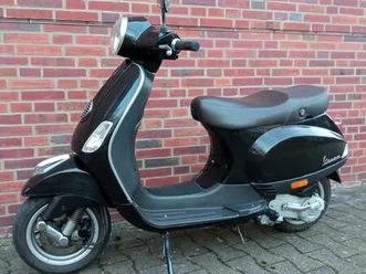 vespa lx 50 ccm 4-takt 2v in nero vulcano bj.2011