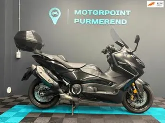 yamaha tmax 560 tech max 2024 – mat zwart, 8.240 km — motoren | yamaha — marktplaats