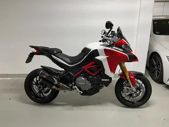 ducati multistrada 1260 pikes peak v2+zubehör, qd-auspuff, koffer