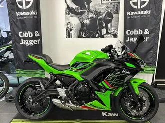 2024 kawasaki ninja 650 in krt colors-1 owner-kawasaki warranty until 2028