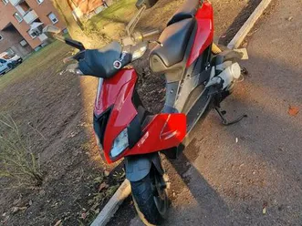 aprillia sr50r 750 morgen ist er wieder raus