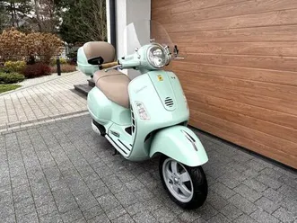 piekna vespa gts 125 ++ verde relax ++ pistacja ++ kat.b ++ dodatki radom