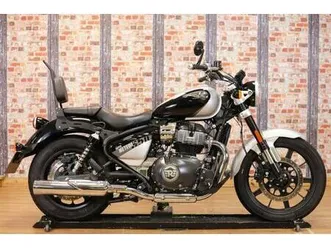 2023 royal enfield super meteor 650 - 1,422 miles! - 1 owner - rhino exhausts