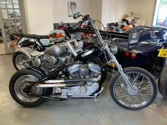 harley-davidson xl1200 cc frisco style hardtail (over 50 cool harleys in stock)