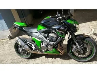 kawasaki z800 mit navigationsgerät und tankrucksack baujahr 2013