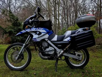 bmw f650 gs dakar (2004) – w pelni ubrany częstochowa stare miasto