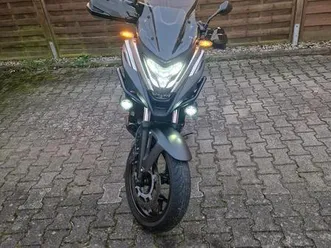 honda nc 750xd scheckheft + zubehör