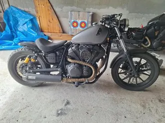 yamaha xv 950 r bobber umbau, alles eingetragen