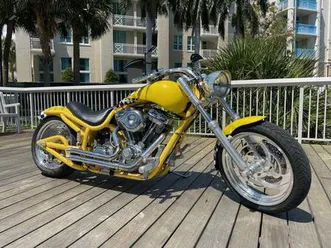 1999 bourget low blow custom pro street chopper 113ci motor 6-speed