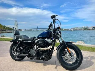 harley 2012 sportster 48 blue