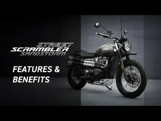 2022 triumph street scrambler sandstorm edition