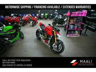 2021 ducati streetfighter v4 s - warranty / financing available!