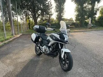 honda nc 700 x - patente a2 - tris valigie