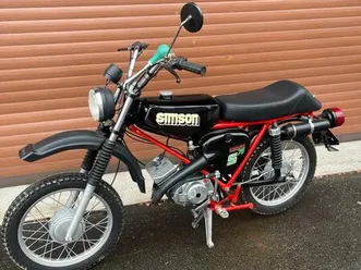 simson s70 e/s 1988 prototyp enduro mit straßenzulassung!