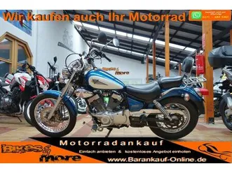 yamaha xv 125 virago+2.hd+16300km+service/tüv neu+a1+