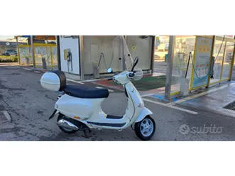 vespa et4 125 2002 bianco perla