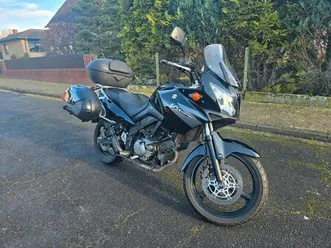 suzuki dl650 vstrom tüv neu. inkl kofferset.