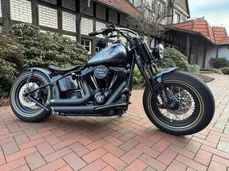 harley-davidson | cross-bones in grauer metalfllake lackierung