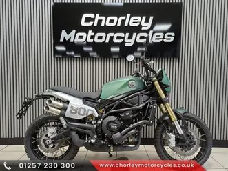 benelli leoncino 800 trail 0% finance 2 year warranty delivery px