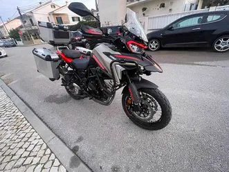 benelli trk 702 x big trail usada como nova em excelente estado quinta do conde